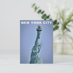 Cartão Postal Estátua da Liberdade da Cidade de Nova York Viagem