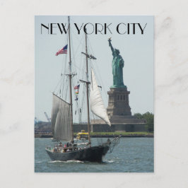 Cartão Postal Estátua da Liberdade do Porto de Nova Iorque