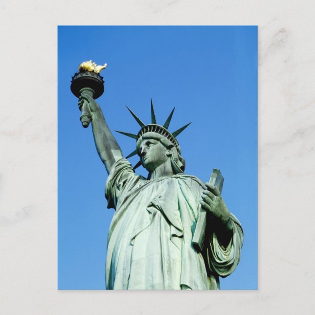 Cartão Postal Estátua da Liberdade, NYC (Frente)