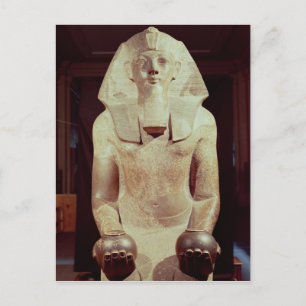 Cartão Postal Estátua da Rainha Makare Hatshepsut