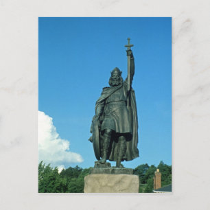 Cartão Postal Estátua de Alfred o Excelente