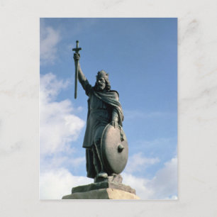 Cartão Postal Estátua de Alfred o Excelente