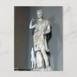 Cartão Postal Estátua de Diana (Artemis) no Vaticano em Roma