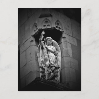 Cartão Postal Estátua de dragão de anjo