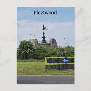 Cartão Postal Estátua de Fleetwood de Eros
