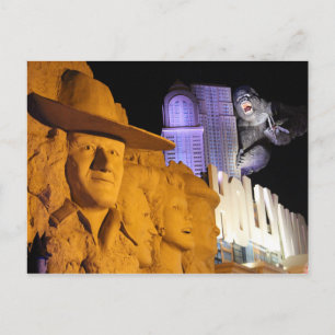 Cartão Postal Estátua de Gorilla #2