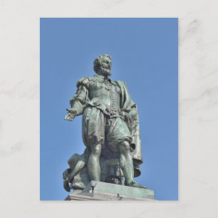 Cartão Postal Estátua de Peter Paul Rubens em Antuérpia