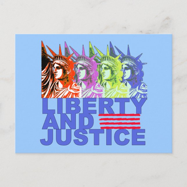 Cartão Postal Estátua de pop (Frente)