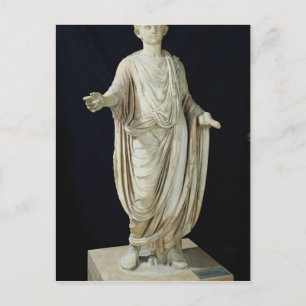 Cartão Postal Estátua de uma Criança