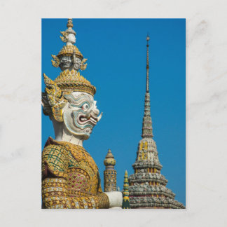 Cartão Postal Estátua do Guardião de Bangkok