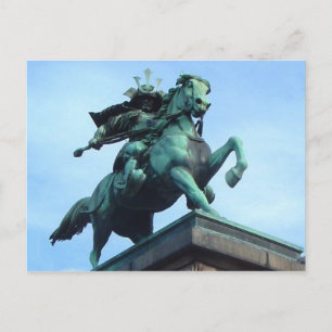 Cartão Postal Estátua do Guerreiro Samurai - postal