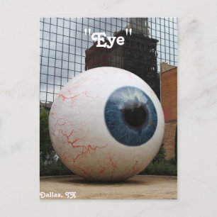 Cartão Postal Estátua Ocular # 4