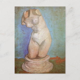Cartão Postal Estatueta de planetas Female Torso por Vincent van