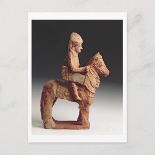 Cartão Postal Estatueta de um cavaleiro armado, Byblos, 8ª 6