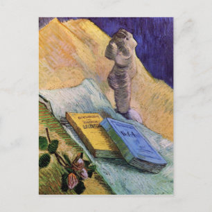 Cartão Postal Estatutário de planetas Rosa 2 Novels Van Gogh Be