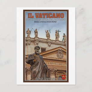 Cartão Postal Estatutos da Cidade do vaticano