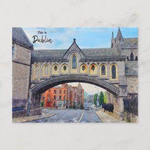 Cartão Postal Este é o Cartão-postal Dublin-Irlanda