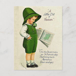 Cartão Postal Este é o Shamrocks Vintage Rua.