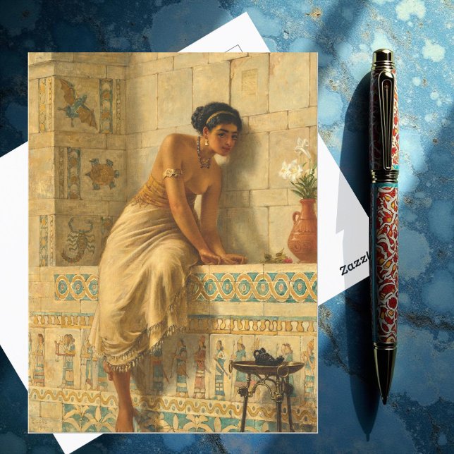 Cartão Postal Este, Edwin Long (Inglês, 1829 - 1891) (Criador carregado)