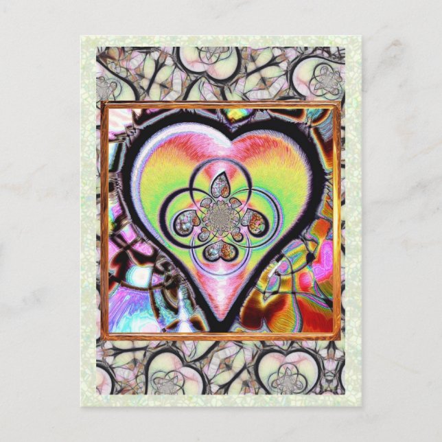 Cartão Postal Este Meu Coração, Cartaz (Frente)