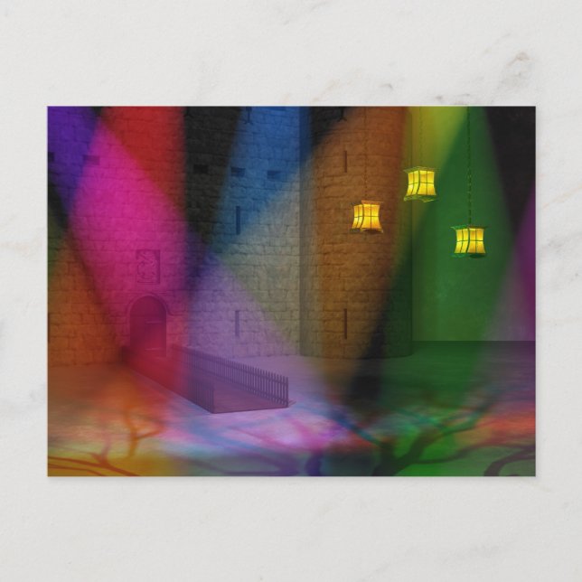 Cartão Postal Este Palco de Excelentes do Cartão-Postal (Frente)