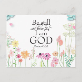 Cartão Postal Esteja | Salms Christian Flower