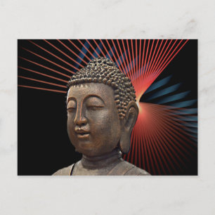 Cartão Postal Estilo Chic Buddha Yoga