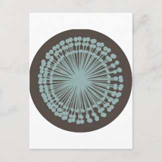 Cartão Postal Estilo de Letterpress Antigo