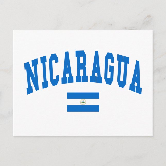 Cartão Postal Estilo Nicarágua (Frente)
