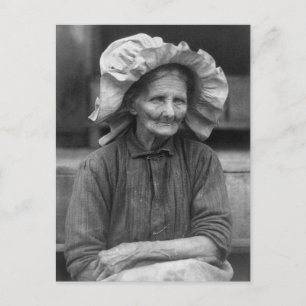 Cartão Postal Estilo Sunbonnet, 1930