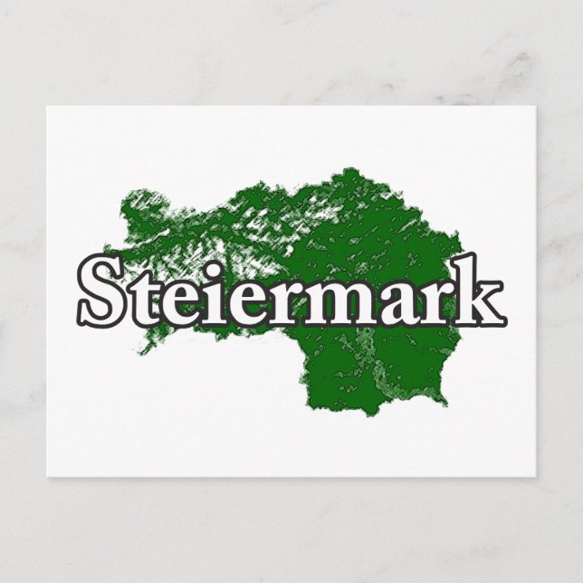 Cartão Postal Estíria - Steiermark (Frente)