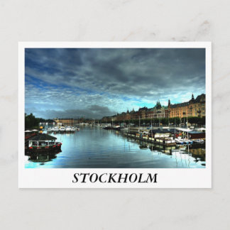 Cartão Postal Estocolmo