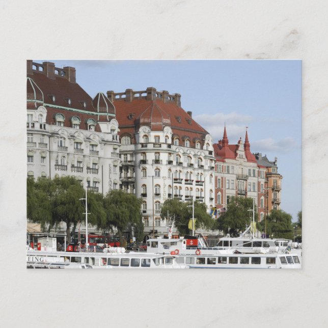 Cartão Postal Estocolmo (Frente)