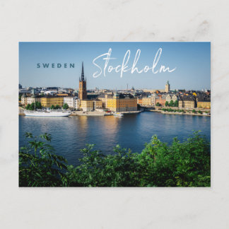 Cartão Postal Estocolmo, Suecia