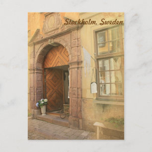 Cartão Postal Estocolmo, Suecia
