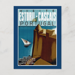 Cartão Postal Estoril - Cascais Portugal