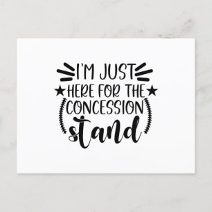 Cartão Postal Estou aqui para o comando