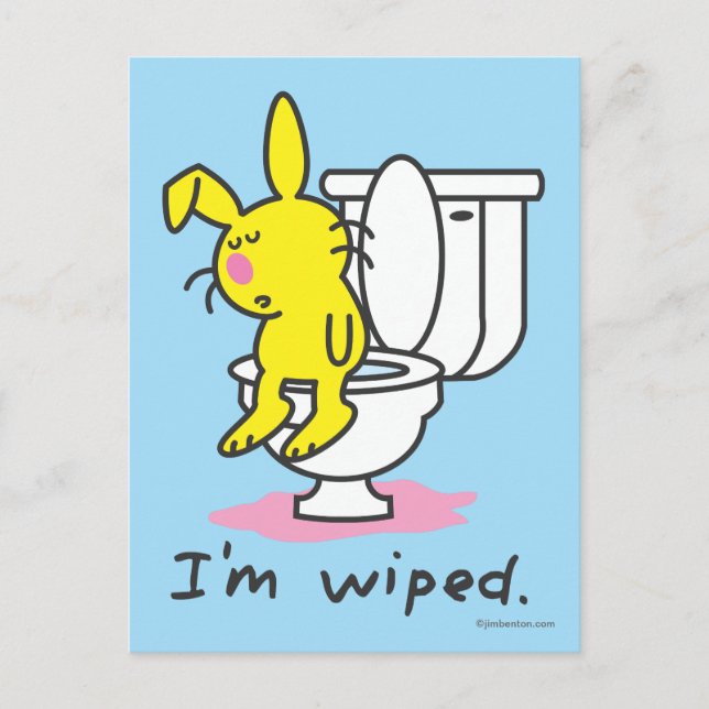 Cartão Postal Estou bêbado (Frente)