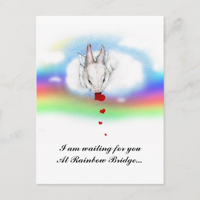 CARTÃO POSTAL ESTOU ESPERANDO... (Frente)