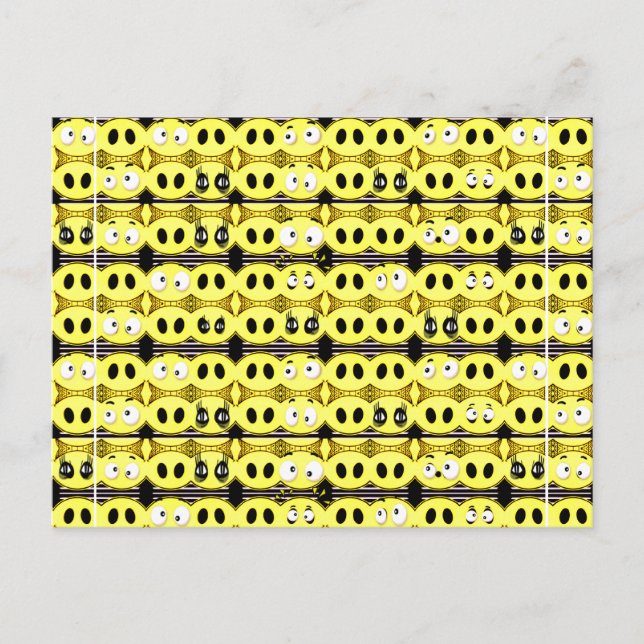 Cartão Postal Estou Feliz!_ (Frente)