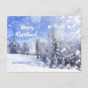 Cartão Postal Estou sonhando com um Natal Branco