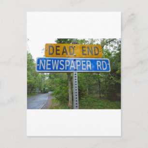 Cartão Postal ESTRADA DE JORNAL morto FINAL