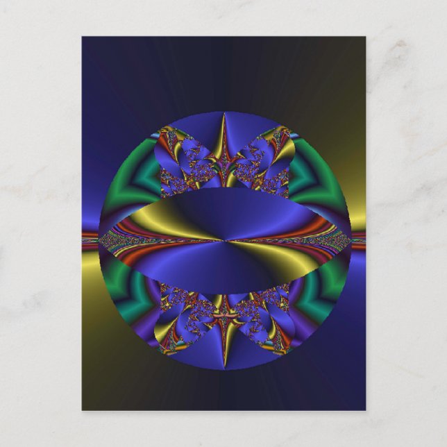 Cartão Postal Estrada para o Infinito (Frente)