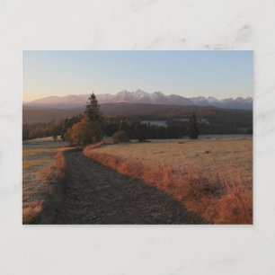Cartão Postal Estrada para Tatras Poster