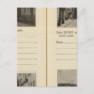 Cartão Postal Estradas de Automóveis, NY