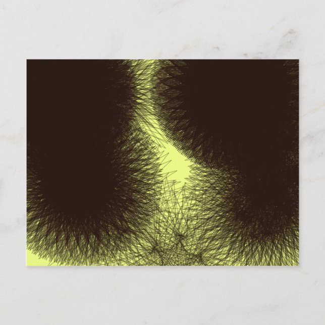 Cartão Postal estranho mistério 576 abstrato art (Frente)