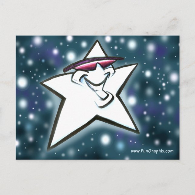 Cartão Postal Estrela (Frente)