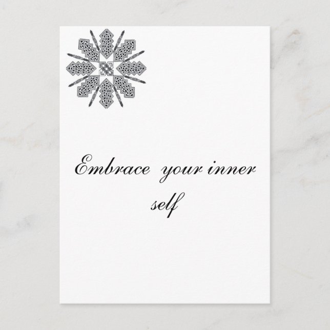 Cartão Postal Estrela Celta (Frente)