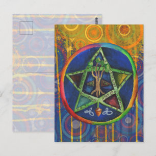 Cartão Postal Estrela da Verdade Celta