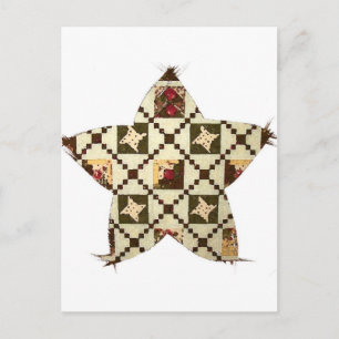 Cartão Postal Estrela de Colcha